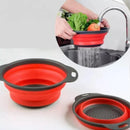 Escorredor Retrátil de Silicone com Alças – Praticidade e Organização na Cozinha