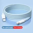 Cabo USB-C PD 20W para iPhone e iPad | Carregamento Rápido 3A + Transmissão de Dados