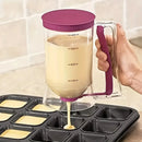 Dispensador de Massa Manual 900ml – Funil Graduado para Panquecas, Cupcakes e Bolos