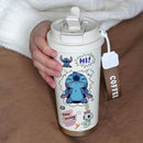 Copo Térmico com Canudo Stitch – MINISO – 600ml, Inox 304, Portátil e Kawaii
