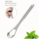 Raspador de Língua em Aço Inoxidável – Higiene Oral e Hálito Fresco