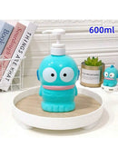 Dispenser de Shampoo/Loção Stitch – MINISO – 1100ml, ABS, Pressão em Formato de Cabeça