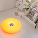 Luminária de Mesa Bauhaus USB – Luz Noturna Decorativa em Formato Donut