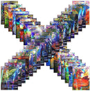Kit 20 Cartas Pokémon em Inglês – GX, Tag Team, VMAX, EX, Mega Shining