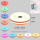 Luminária de Mesa Bauhaus USB – Luz Noturna Decorativa em Formato Donut