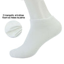 Kit 12 Pares Meias Masculinas Cano Curto – Algodão, Respirável e Confortável
