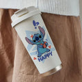 Copo Térmico com Canudo Stitch – MINISO – 600ml, Inox 304, Portátil e Kawaii