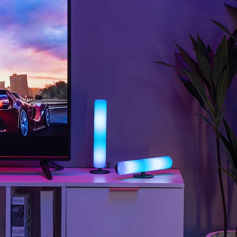 Barra de Luz LED USB RGB – Iluminação Decorativa e Atmosfera Musical