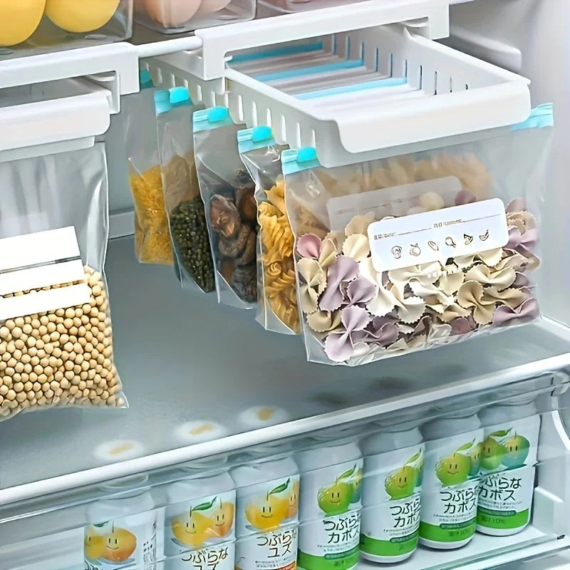 Kit 45 Sacos Reutilizáveis de Silicone/PE – Armazenamento de Alimentos à Prova de Vazamentos