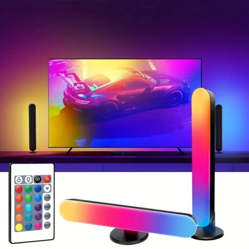 Barra de Luz LED USB RGB – Iluminação Decorativa e Atmosfera Musical