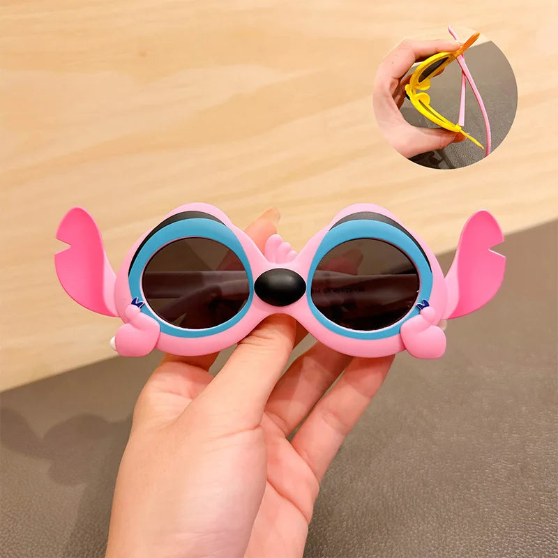 Óculos de Sol Disney Lilo & Stitch – Estilo Cartoon Y2K com Proteção UV400