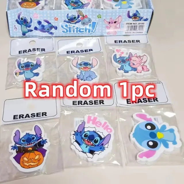 Kit 12 Lápis de Cor Disney Stitch | Material Escolar Infantil