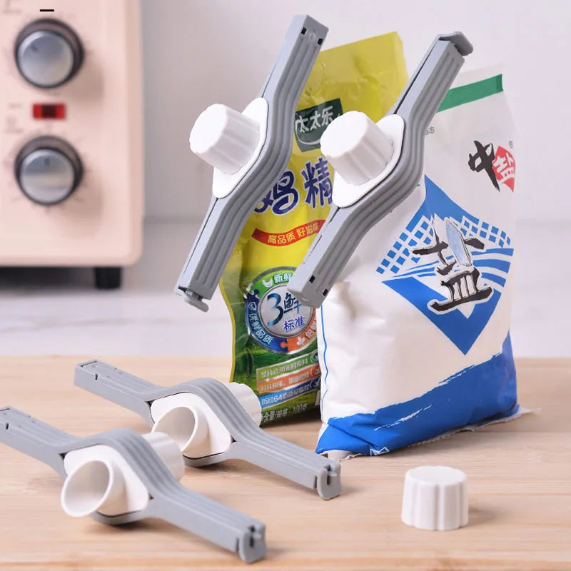 Clipe de vedação de tampa de rosca – Preservador Hermético para Alimentos, Snacks e Temperos