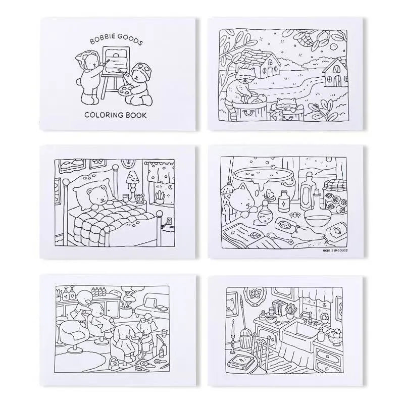 Livro de Colorir Bobbie Goods – Para Adultos e Crianças | 48 Páginas