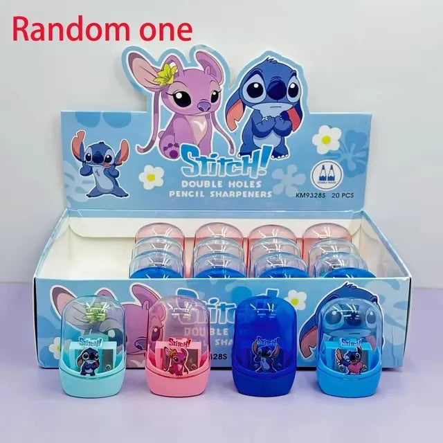 Kit 12 Lápis de Cor Disney Stitch | Material Escolar Infantil