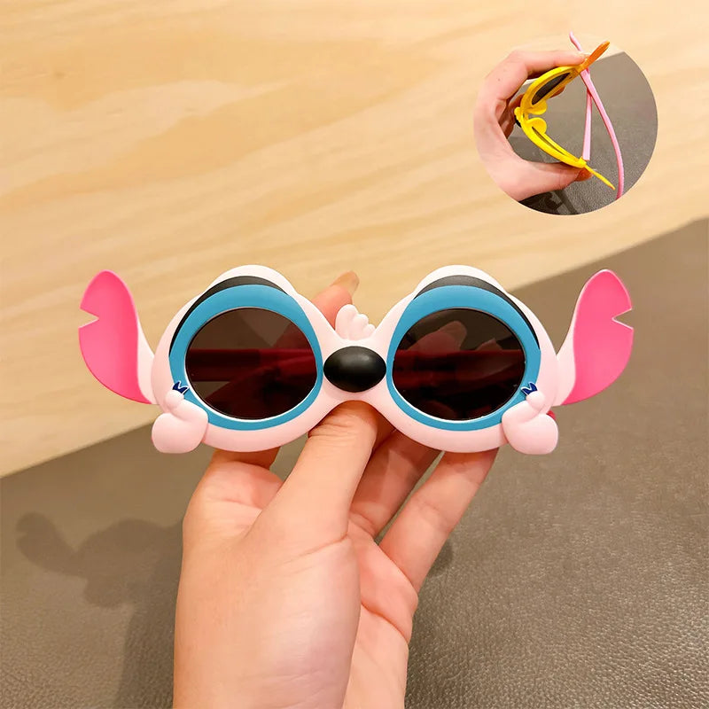 Óculos de Sol Disney Lilo & Stitch – Estilo Cartoon Y2K com Proteção UV400