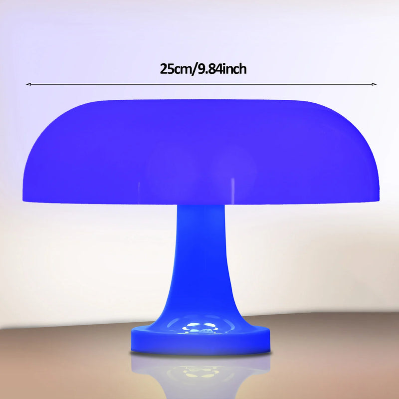 Luminária de Mesa Clássica “Mushroom” – Estilo Moderno Bauhaus