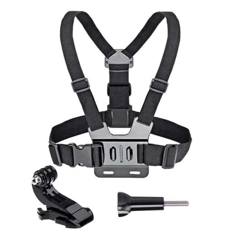 Suporte de Peito para Celular e Câmeras de Ação – Mãos Livres | iPhone, Xiaomi, Samsung, GoPro
