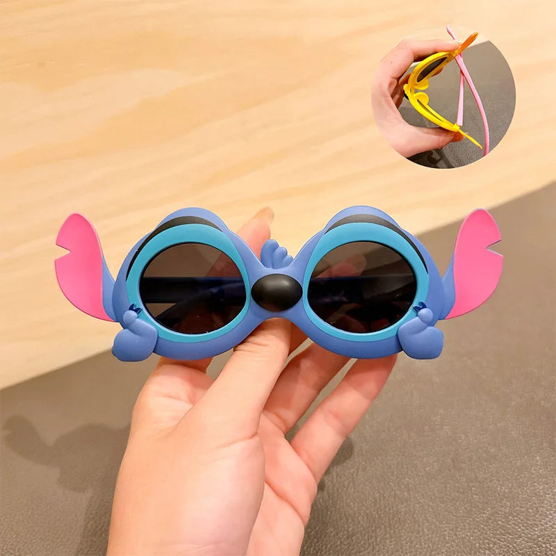 Óculos de Sol Disney Lilo & Stitch – Estilo Cartoon Y2K com Proteção UV400