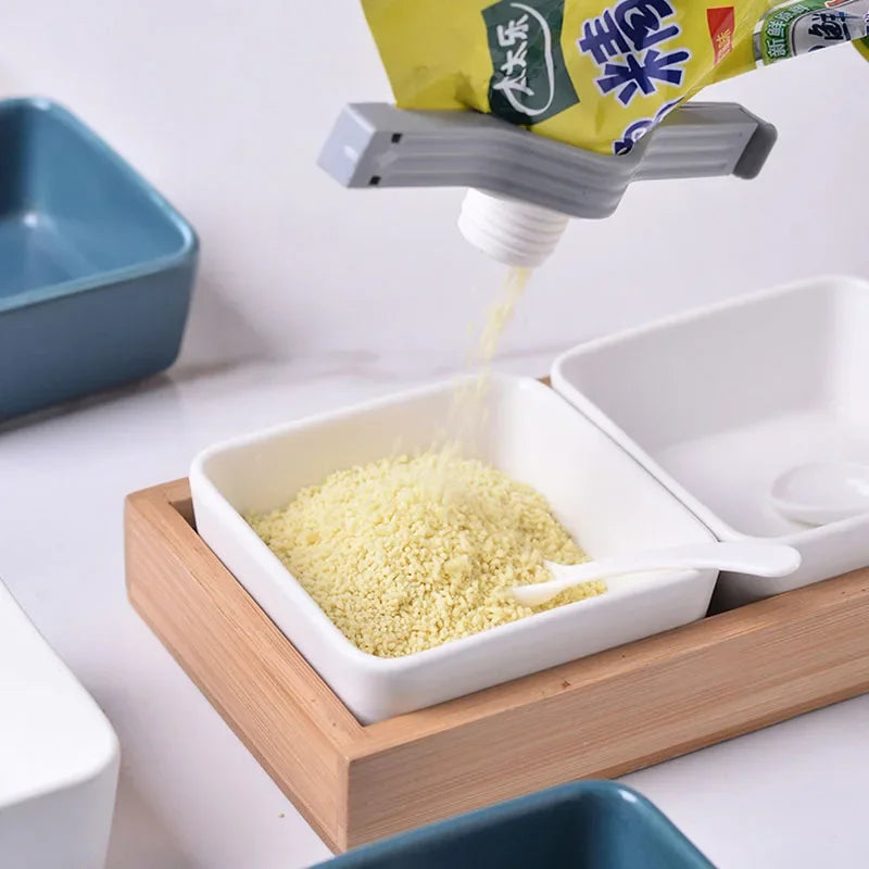 Clipe de vedação de tampa de rosca – Preservador Hermético para Alimentos, Snacks e Temperos