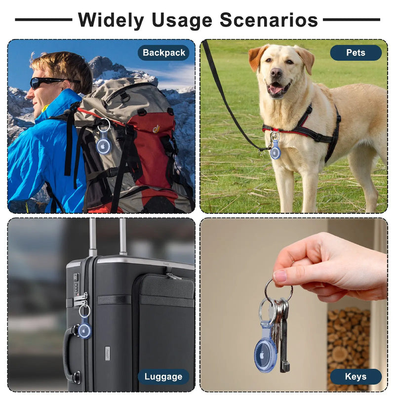 Case Protetor para AirTag – Infantil/Pets/Chaves