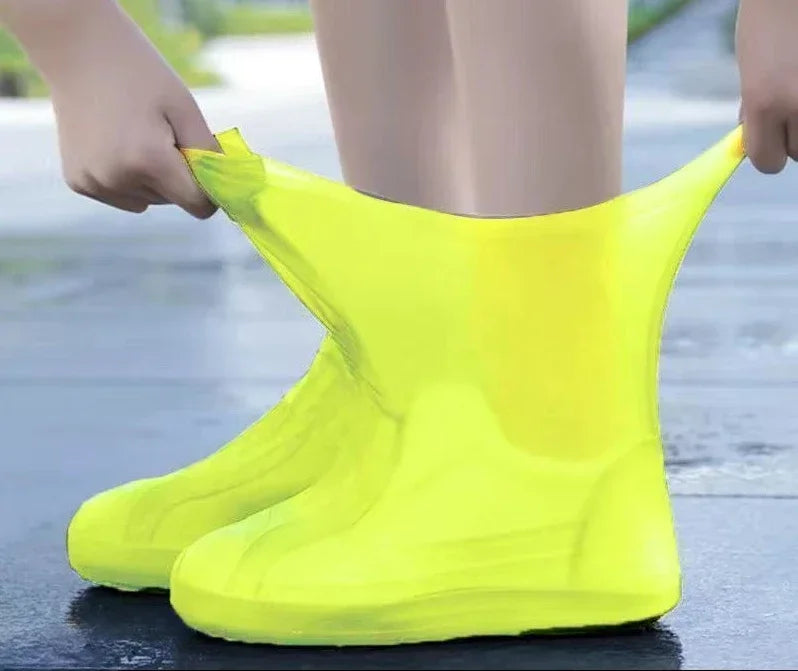 Capas de Sapatos Impermeáveis de Silicone | Protetor Antiderrapante para Dias Chuvosos