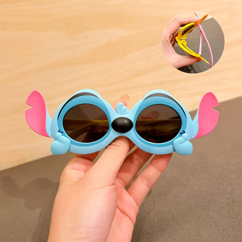 Óculos de Sol Disney Lilo & Stitch – Estilo Cartoon Y2K com Proteção UV400