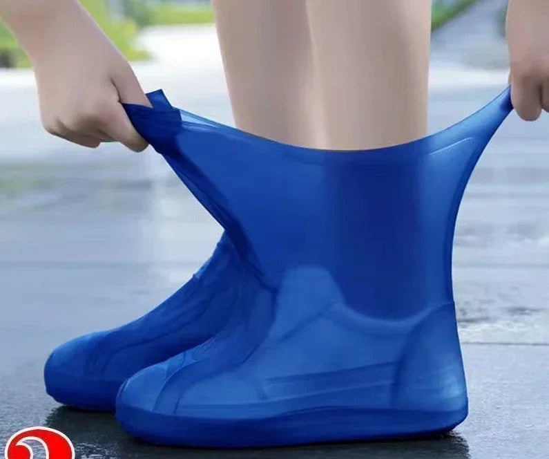 Capas de Sapatos Impermeáveis de Silicone | Protetor Antiderrapante para Dias Chuvosos